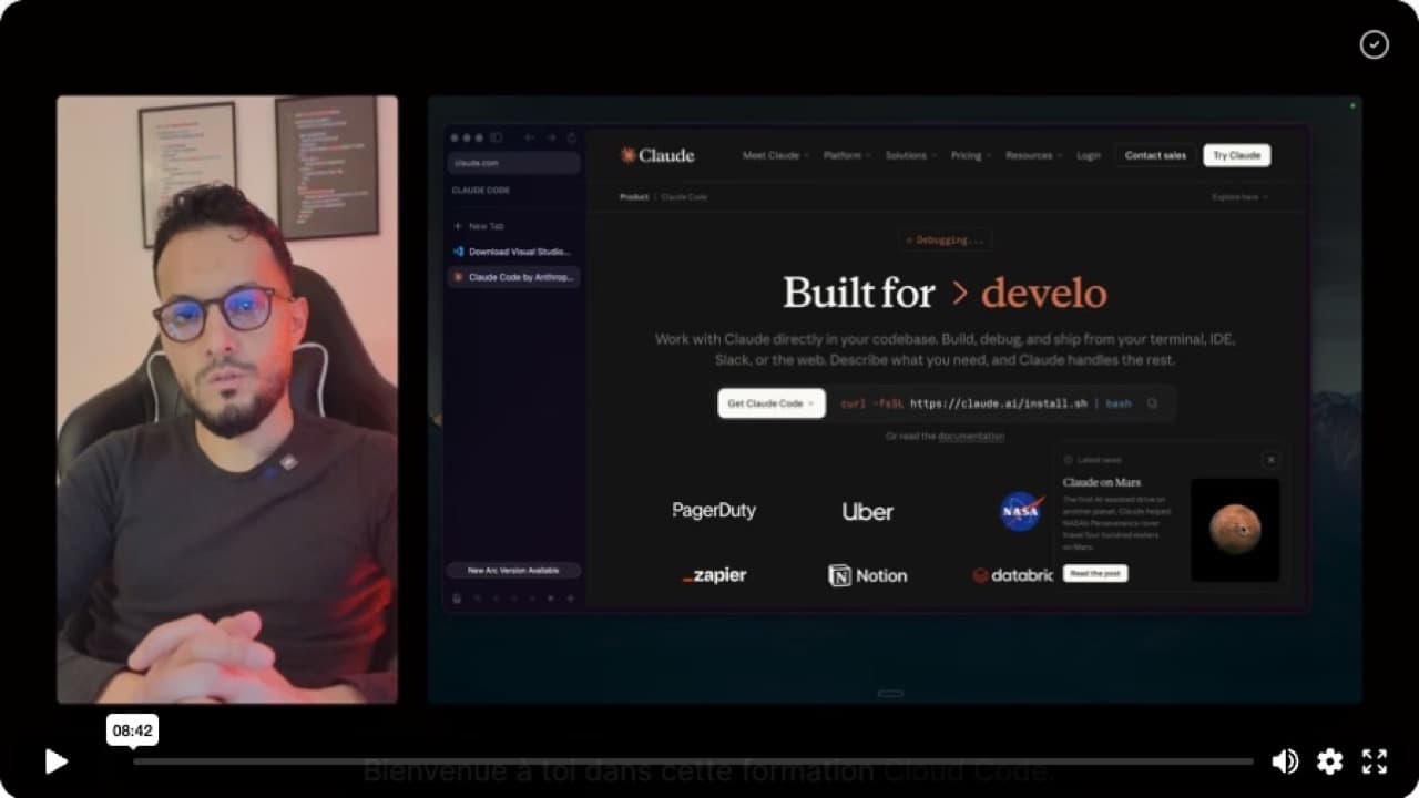 Aperçu du module 01 : Les Fondamentaux de Claude Code